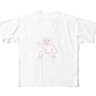 あのデブ猫 フルグラフィックTシャツ