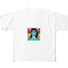 Curie Landのサイケ女子 All-Over Print T-Shirt