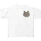 yuuきの太々しい猫 All-Over Print T-Shirt