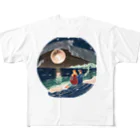 tetsuの夜の海 All-Over Print T-Shirt