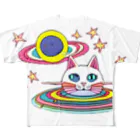 Ami_mのゆーふぉーねこ All-Over Print T-Shirt