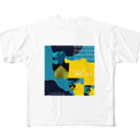 BobkachieeLennonのアフロスタイル All-Over Print T-Shirt