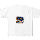 犬バカ部のタレミミドーベルマン All-Over Print T-Shirt