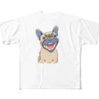 buruburuのハッピー ルーくん All-Over Print T-Shirt