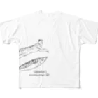 miyuki. candypopのさばネコ All-Over Print T-Shirt