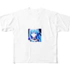 the blue seasonのるな (Luna) フルグラフィックTシャツ