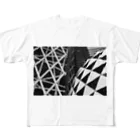 guchy-kのTOKIO monochrome フルグラフィックTシャツ