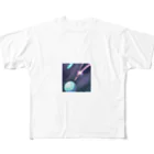 Town_ShipのComet All-Over Print T-Shirt