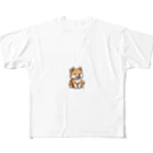 柴まるの保護者の子ども好きの柴まるくん All-Over Print T-Shirt