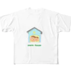 Warm houseのWarm house フルグラフィックTシャツ