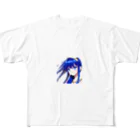 the blue seasonのあおい フルグラフィックTシャツ