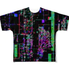 水草の繁華街 All-Over Print T-Shirt