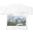 kyurakkoのAt  Victoria Peak フルグラフィックTシャツ