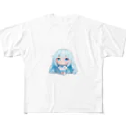 Firelyのチビミク フルグラフィックTシャツ