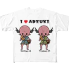 ナンナンショップの小豆洗いたち All-Over Print T-Shirt