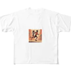 N氏のデザイン倉庫(Mr. N's Design Warehouse)のランニング好きの君へ All-Over Print T-Shirt