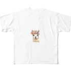 キイロチャンのアルパカ All-Over Print T-Shirt