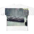 kyurakkoのSTAR FERRY  フルグラフィックTシャツ