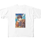 suzuri-kunの海の贈り物 All-Over Print T-Shirt