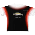 G-HERRINGのブラウントラウト （ Brown trout ）あらゆる生命たちへ感謝をささげます。 All-Over Print T-Shirt