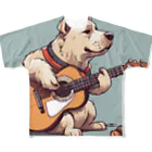 Sing Together のギタわん All-Over Print T-Shirt
