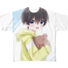 ほしいろりうむのパーカーの星名くん フルグラフィックTシャツ