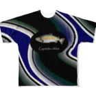 G-HERRINGのブラウントラウト （ Brown trout ）あらゆる生命たちへ感謝をささげます。 All-Over Print T-Shirt