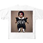 vieのBLACK_BABY All-Over Print T-Shirt