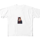マルヤギのカジュアルコーデ All-Over Print T-Shirt