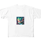 tyoppaの幻想的な風景 フルグラフィックTシャツ