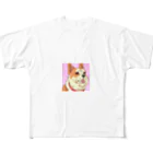 まさのお店の人懐こい犬 フルグラフィックTシャツ