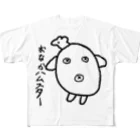 とげっぴのキモおなかハムスター フルグラフィックTシャツ