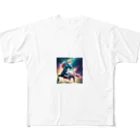 shima shopの天翔けるユニコーン All-Over Print T-Shirt