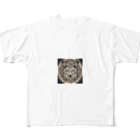 yougawhogaの神秘的な狐の瞳 All-Over Print T-Shirt