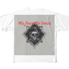 urban silhouettes のNo fear No limits フルグラフィックTシャツ