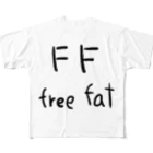 まき工房のfreefat フルグラフィックTシャツ