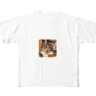 ことこと♂@トレーダーの猫猫　泥酔 All-Over Print T-Shirt