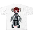 🩸ハロウィンホラー ⛓ゾウンテッ子🐏かわいいお化け屋敷VTuber🩸のゾウンテッ子  All-Over Print T-Shirt