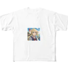 the blue seasonの高瀬美紀 フルグラフィックTシャツ