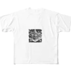 YoMiTの有名な観光スポットイメージ画像：アンコールワット（カンボジア） All-Over Print T-Shirt