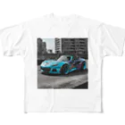 スターキャドウのかっこいい車のグッズ All-Over Print T-Shirt