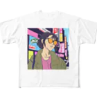 sunglass girlのsunglass girl 街編 All-Over Print T-Shirt