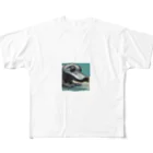 GOLAEの水生成物カモノハシ-モドキ君 フルグラフィックTシャツ
