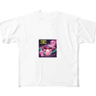 PINK宇宙人のPINK宇宙人 フルグラフィックTシャツ