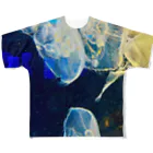 アトリエ　気ままにめろんぱんの美しいクラゲの世界へようこそ All-Over Print T-Shirt