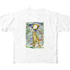 YABASHI＠SUZURIの文学の獣 All-Over Print T-Shirt