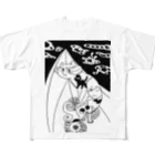 Animaru639のThe and of Cats-004 フルグラフィックTシャツ