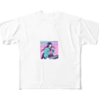 honhiroの心を打つメロディー: 感動のボーカルプリント All-Over Print T-Shirt