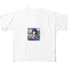 the blue seasonの高野 美里（たかの みさと） All-Over Print T-Shirt