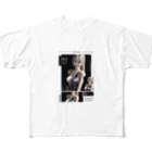 sounya sounyaの美女 図鑑（レザードレス） All-Over Print T-Shirt